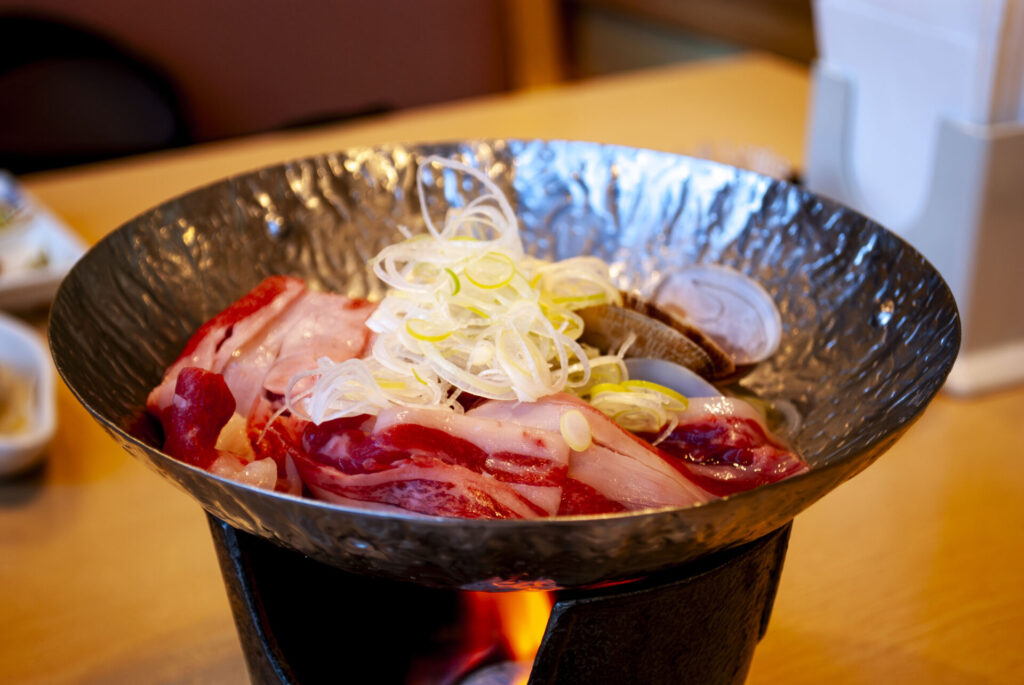 夕飯ビュッフェの鍋
