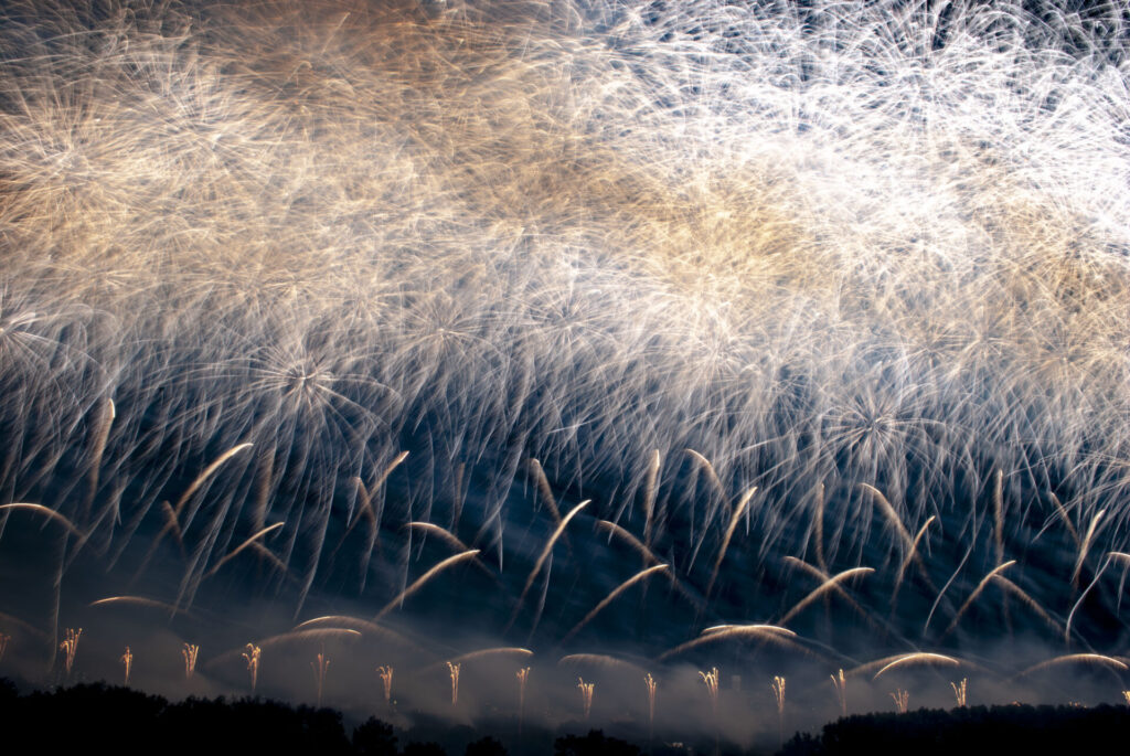 流山花火大会 クライマックス