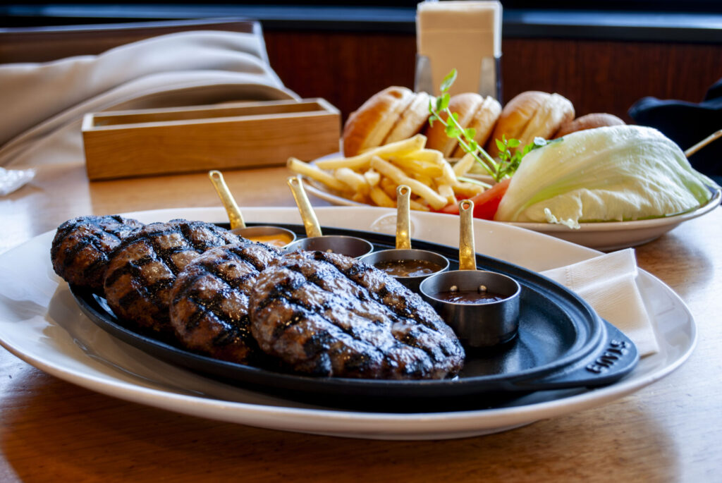 シズラー Quadハンバーグ