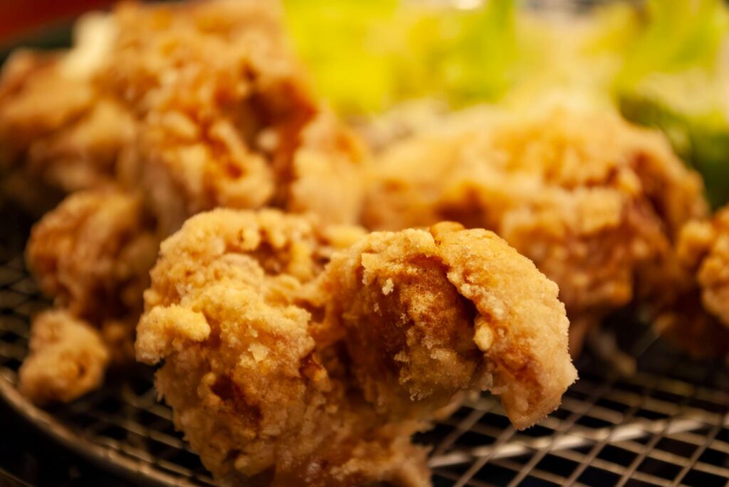 鳥の竜田揚げ