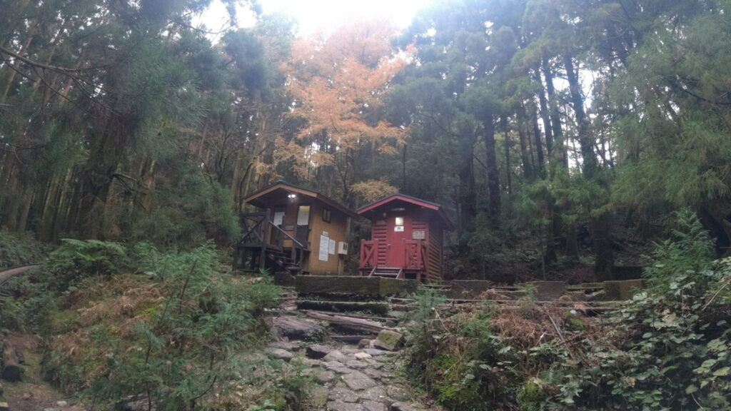 5km地点のバイオトイレ