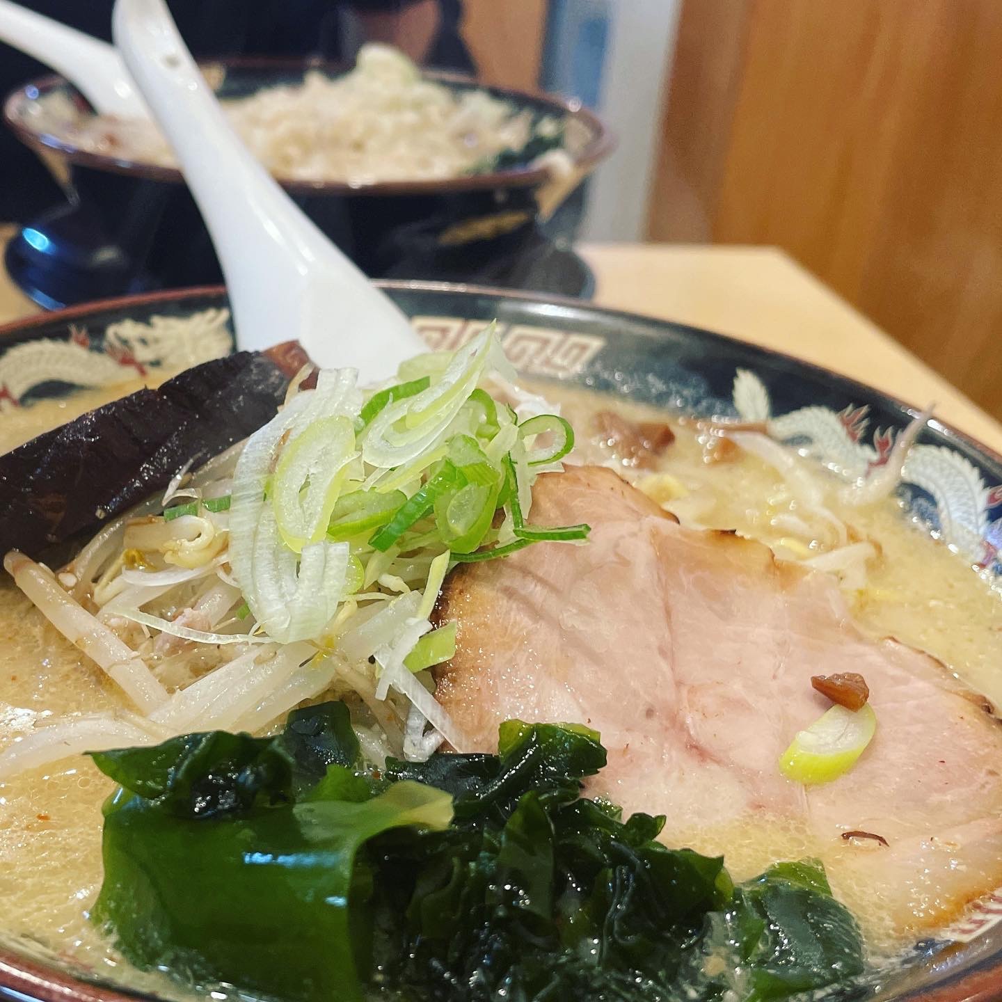 アフターはかiくんと味噌ラーメンでシメた。