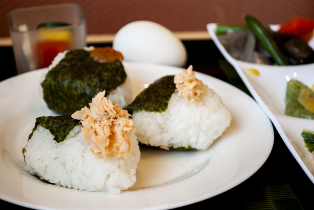 コシヒカリのおにぎり