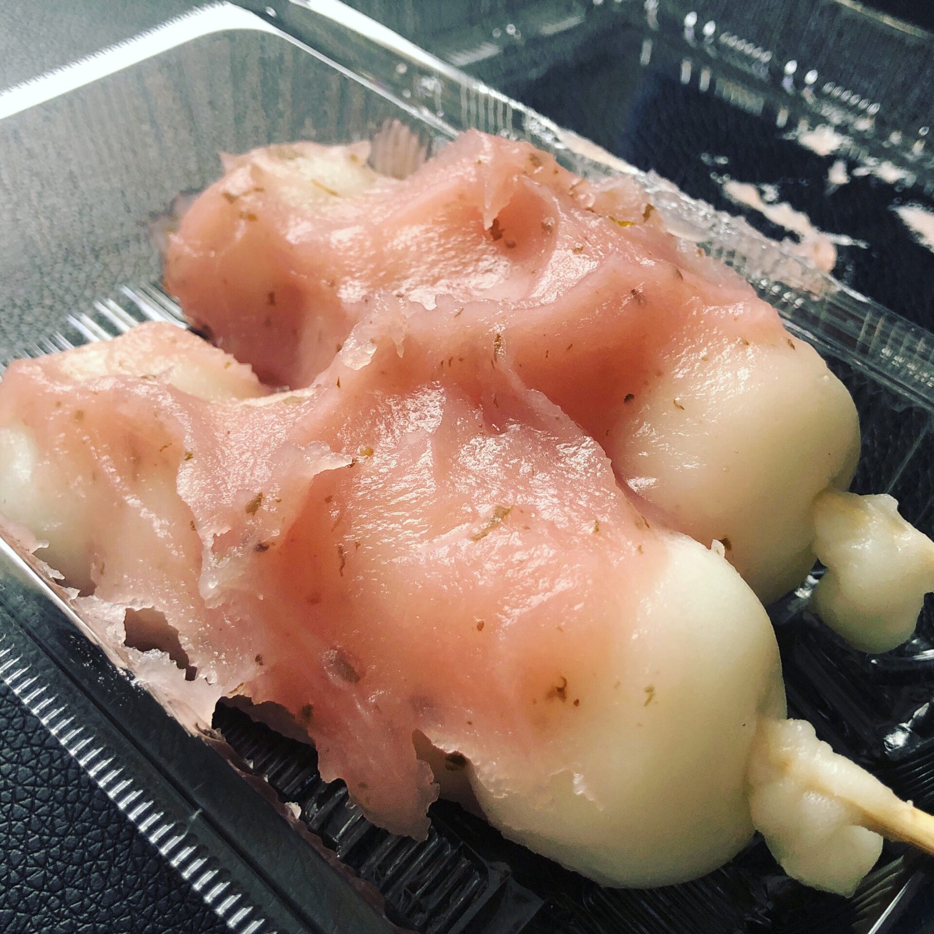 帰宅してから団子もキメた