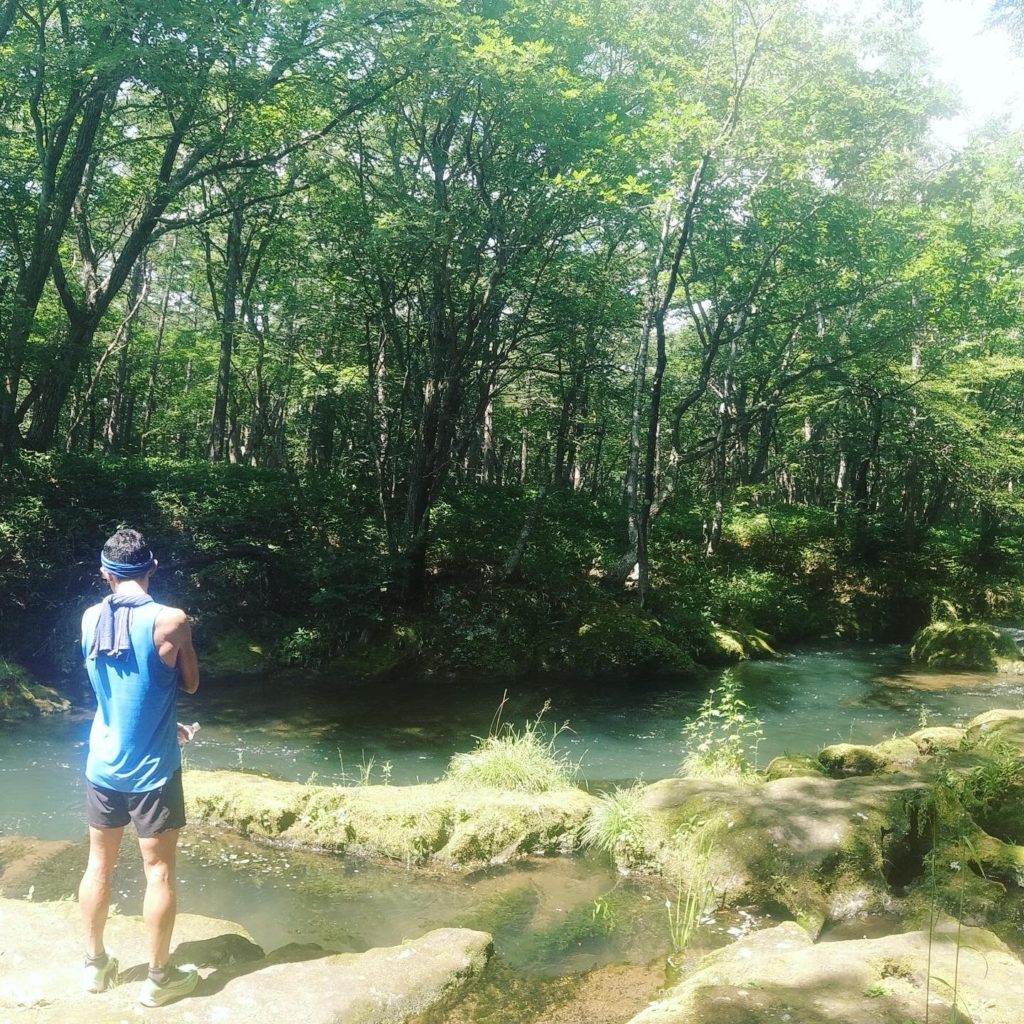 ずっと見ていられる川の流れ