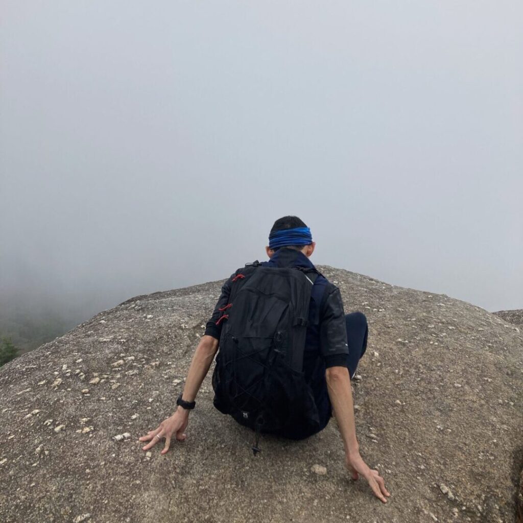 へっぴり腰の人