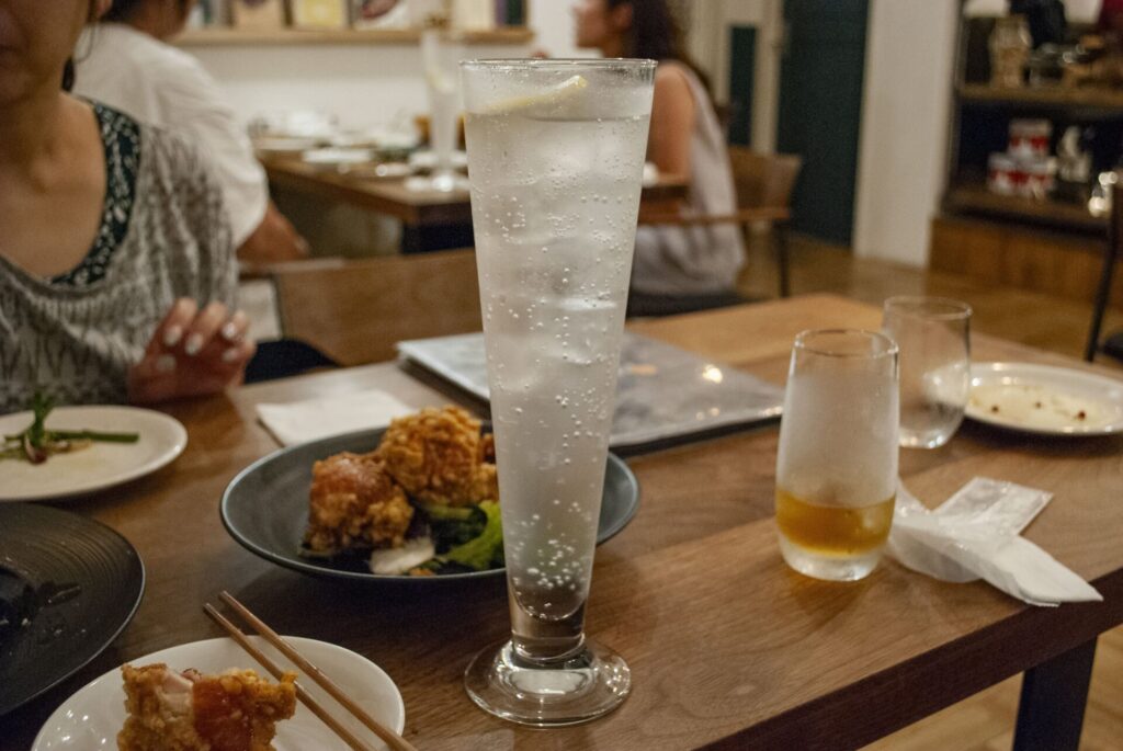 利尻島 UNBALLON レモンサワー