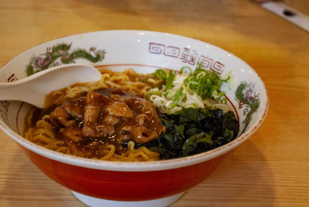 利尻島 勿忘草 ラーユタンメン