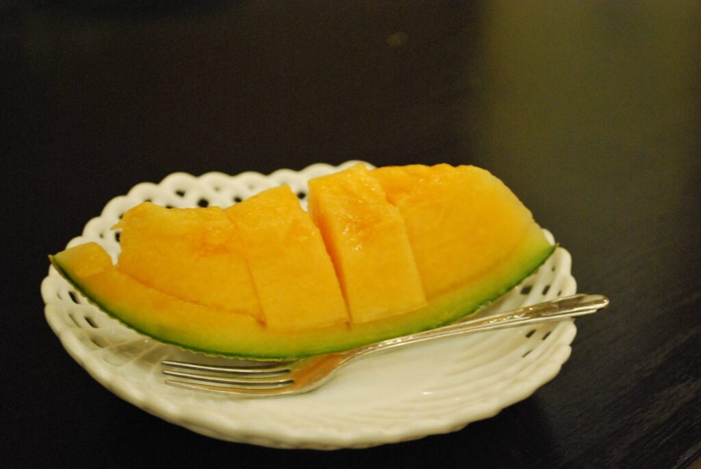 礼文島 旅館桜井 メロン