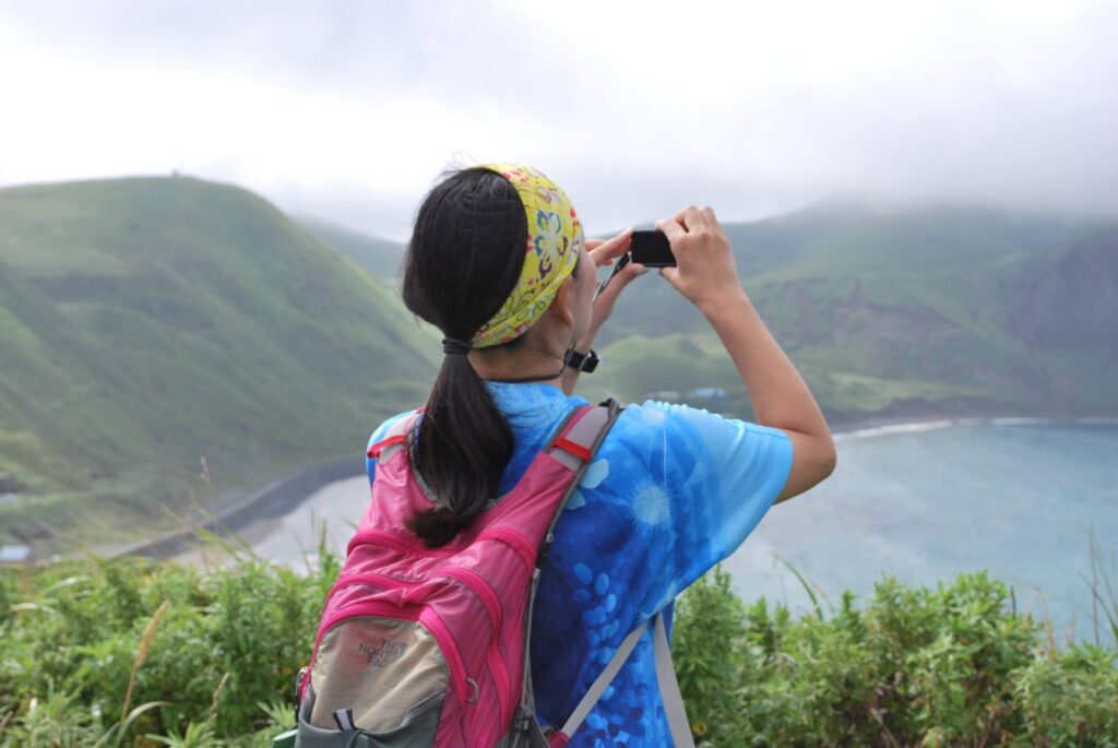 礼文島 スコトン岬そば