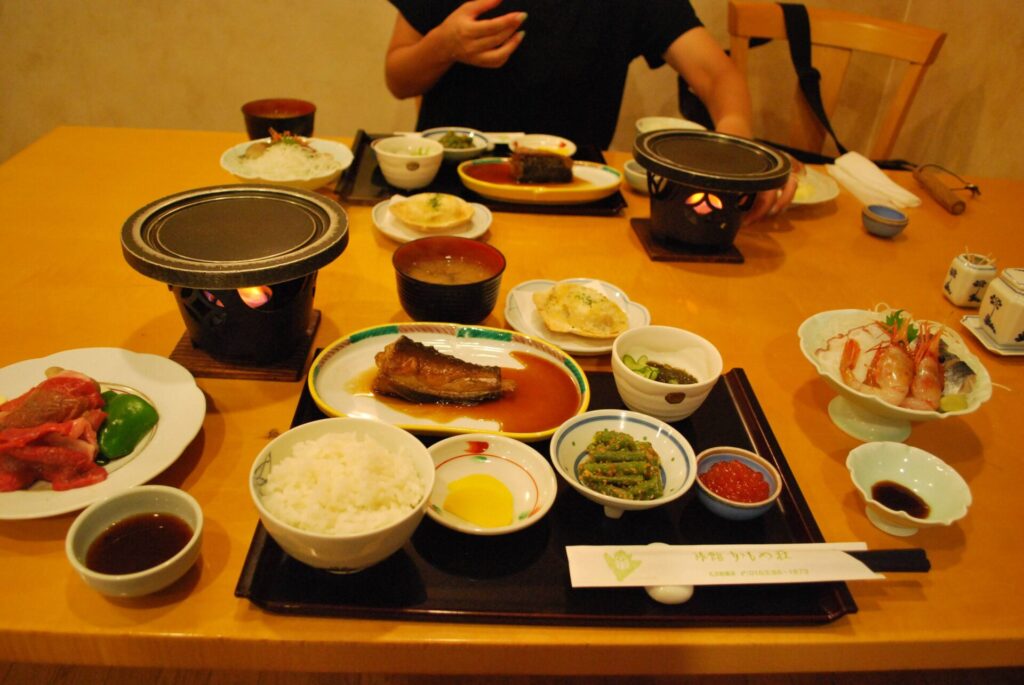 礼文島 かもめ荘 夕食