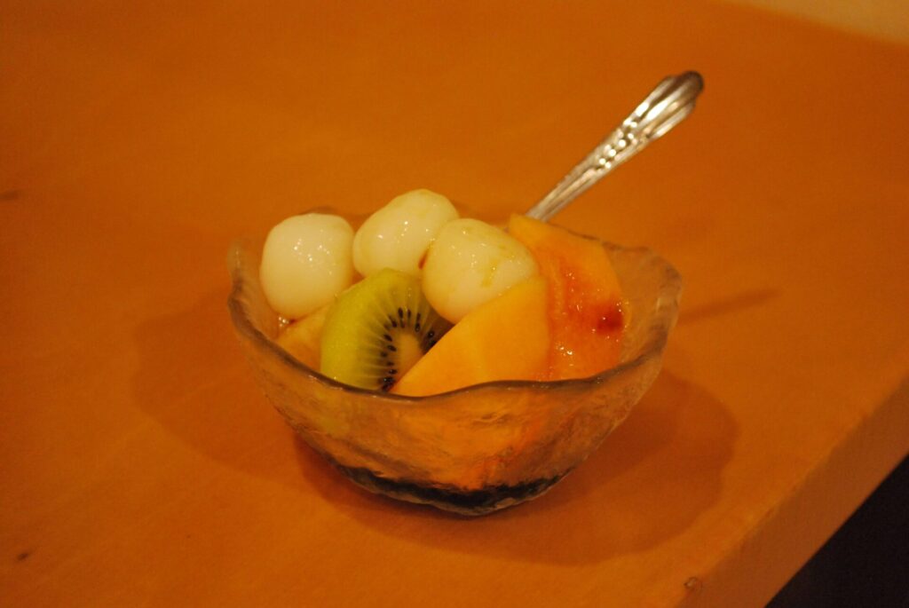 礼文島 かもめ荘 夕食 デザート