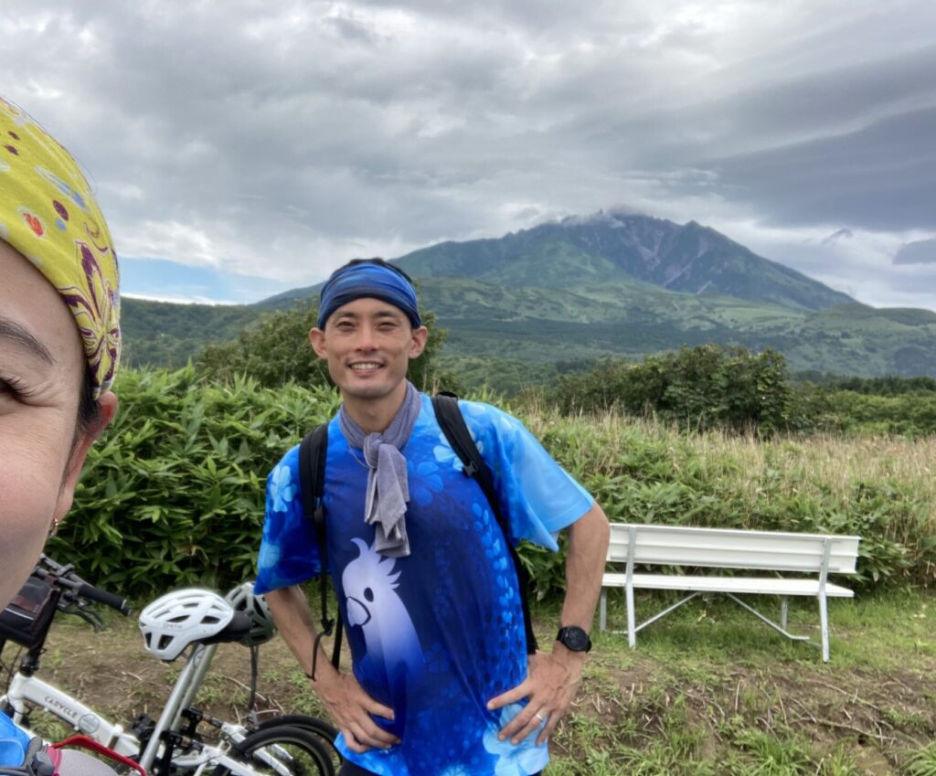 利尻島 白い恋人の丘