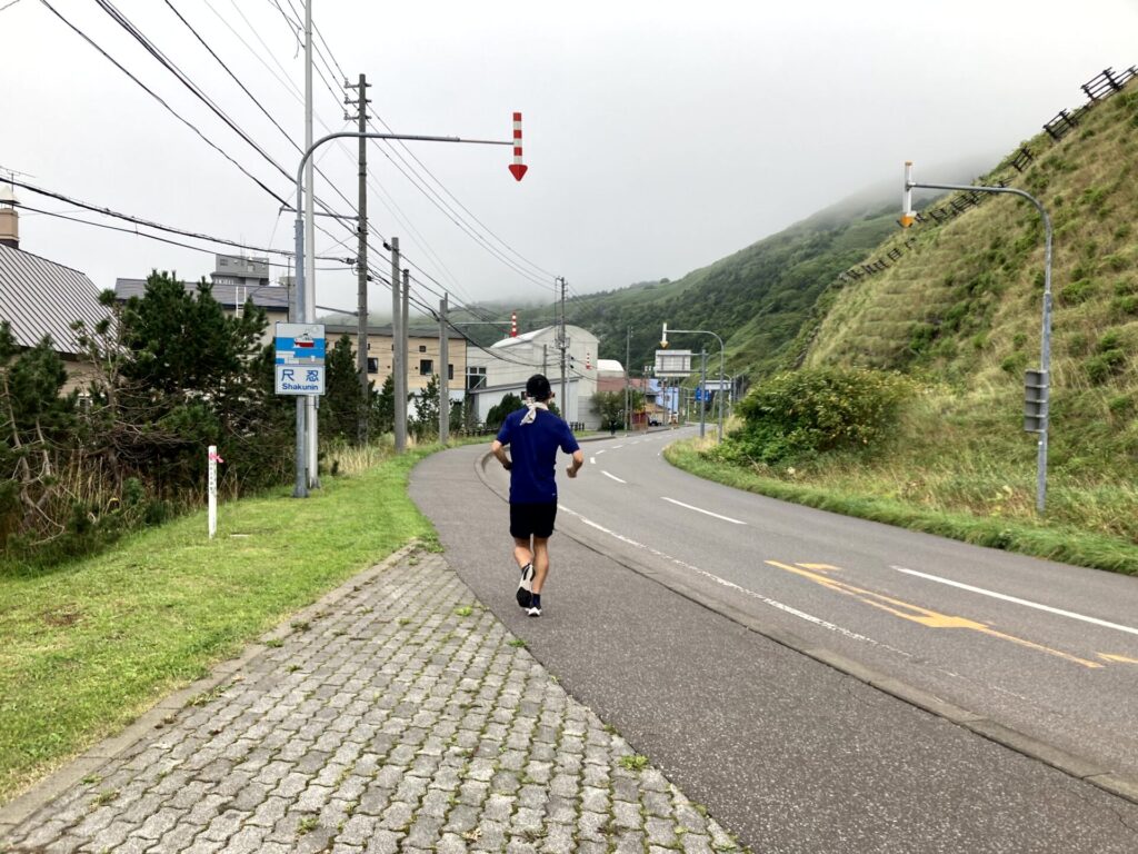 礼文島 ランニング