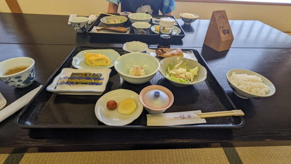 礼文島 旅館桜井 朝食