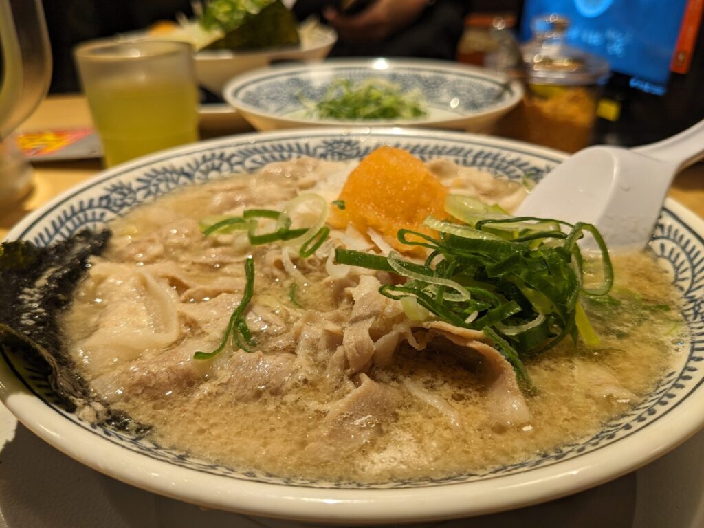 丸源ラーメン 肉ダブル