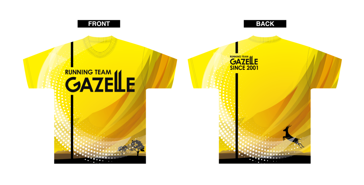 GAZELLEチームTシャツ GAZELLEチームTシャツ