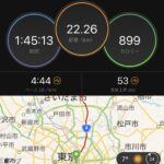 逆風に立ち向かう男