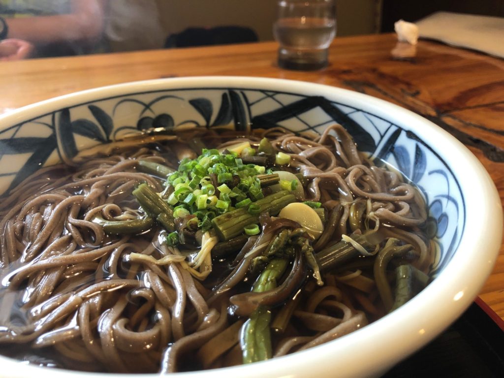 山菜そば