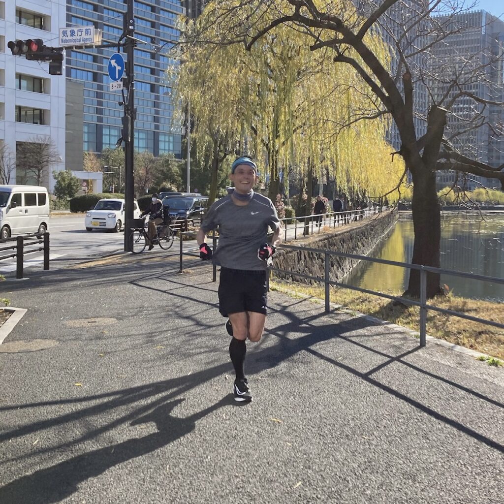 半袖1枚皇居ラン