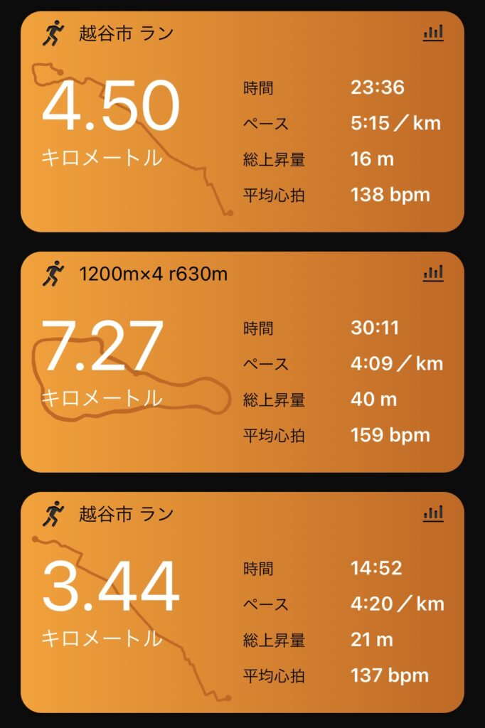 合計約15kmちょい