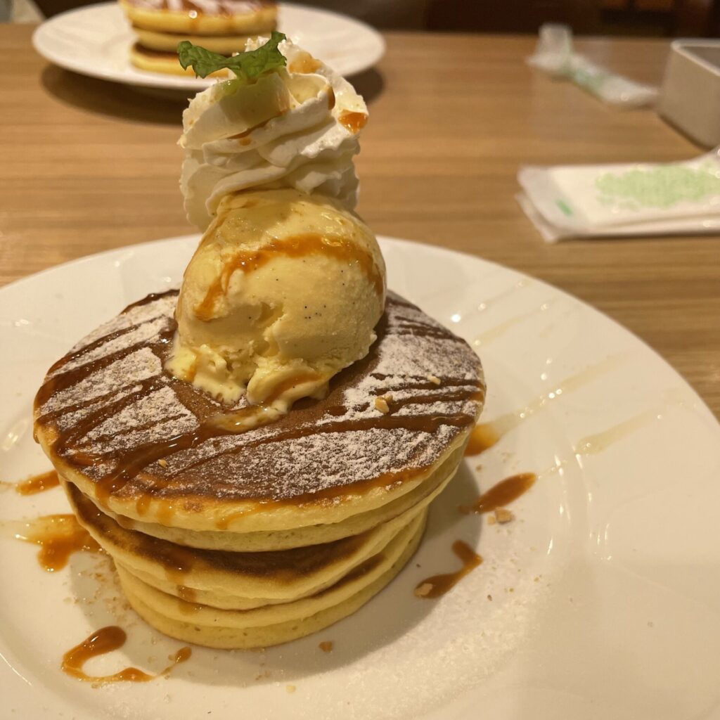 デニーズのパンケーキ