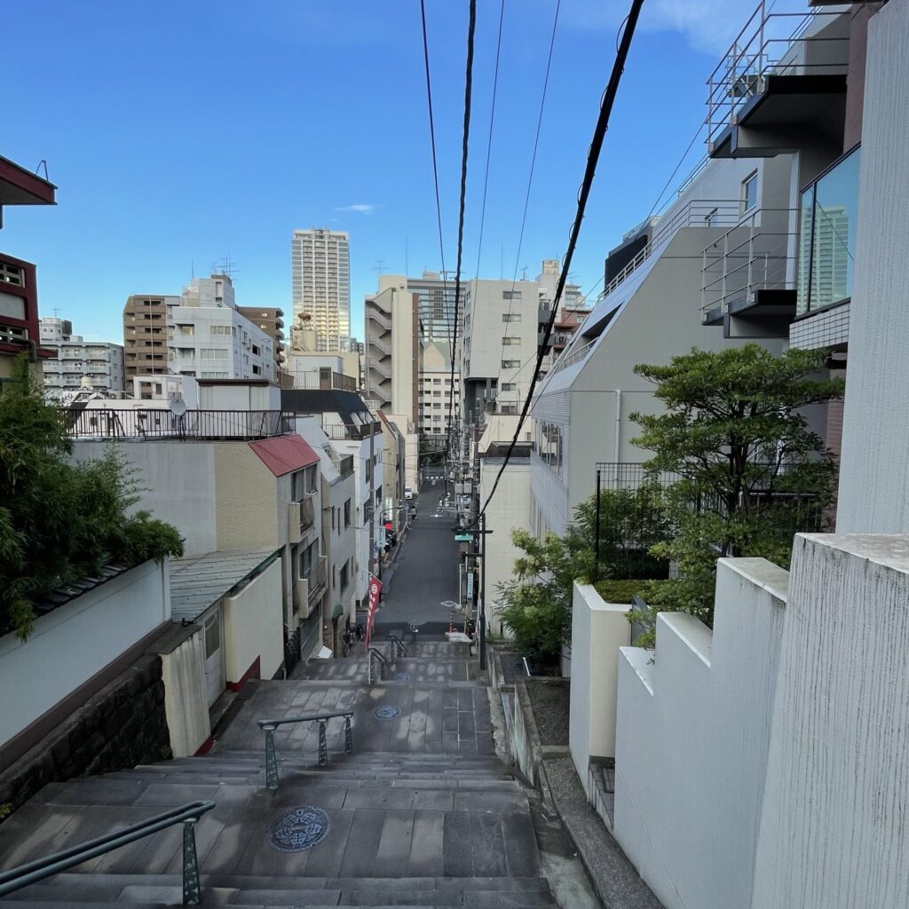 神田明神の階段