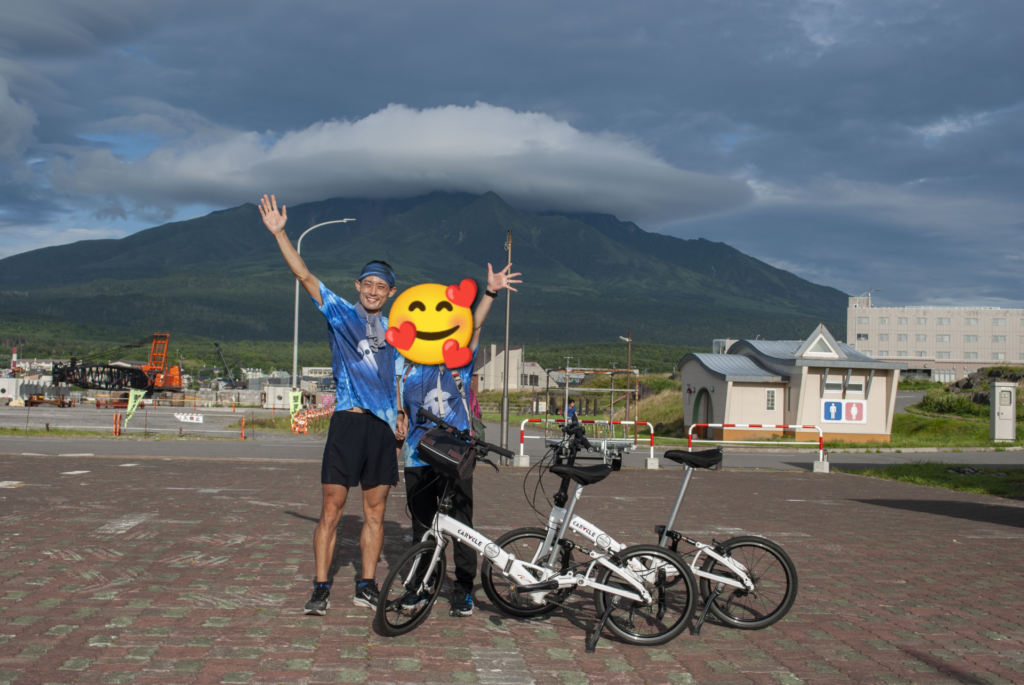 利尻島1周ゴール