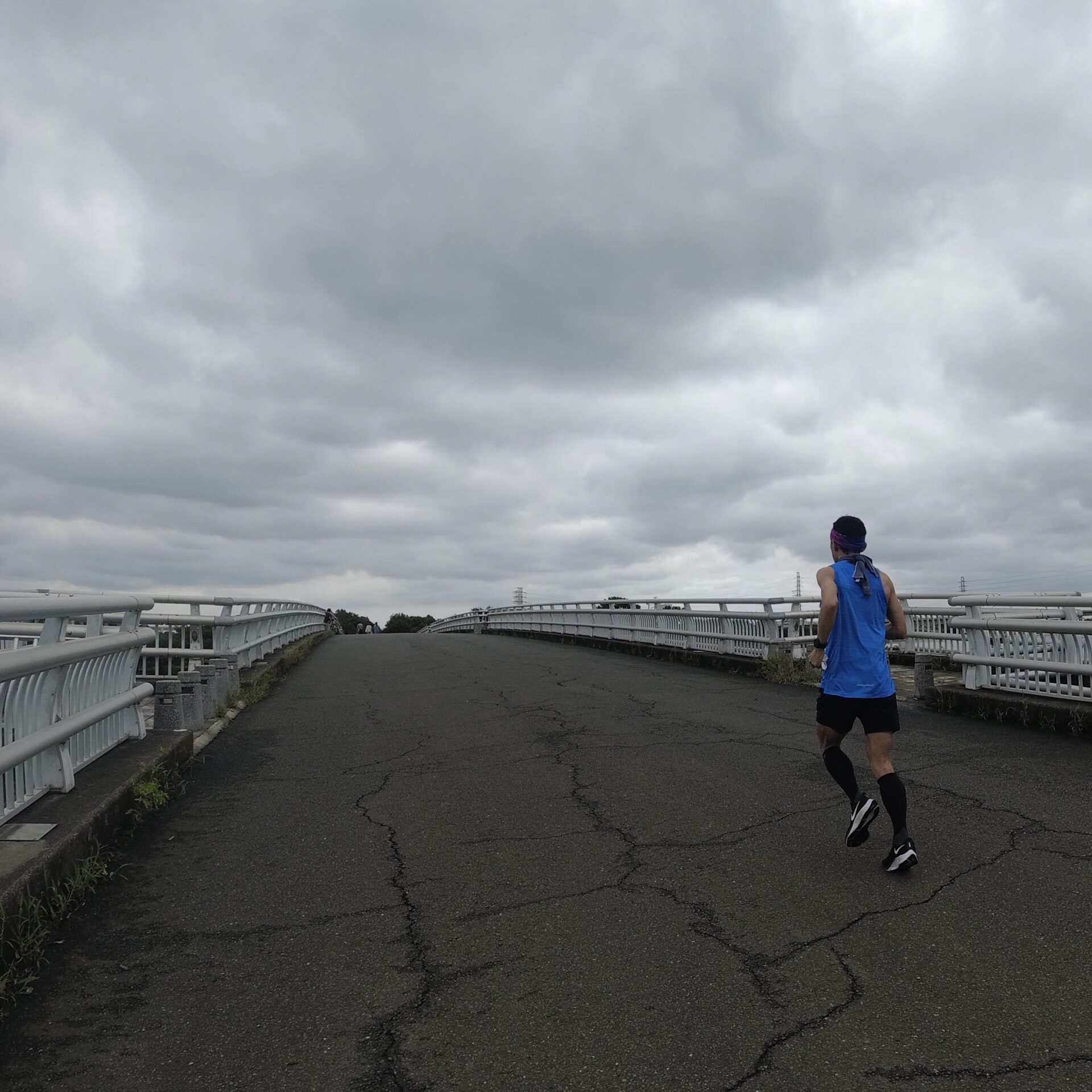 どん曇りだったけどおかげで涼しい